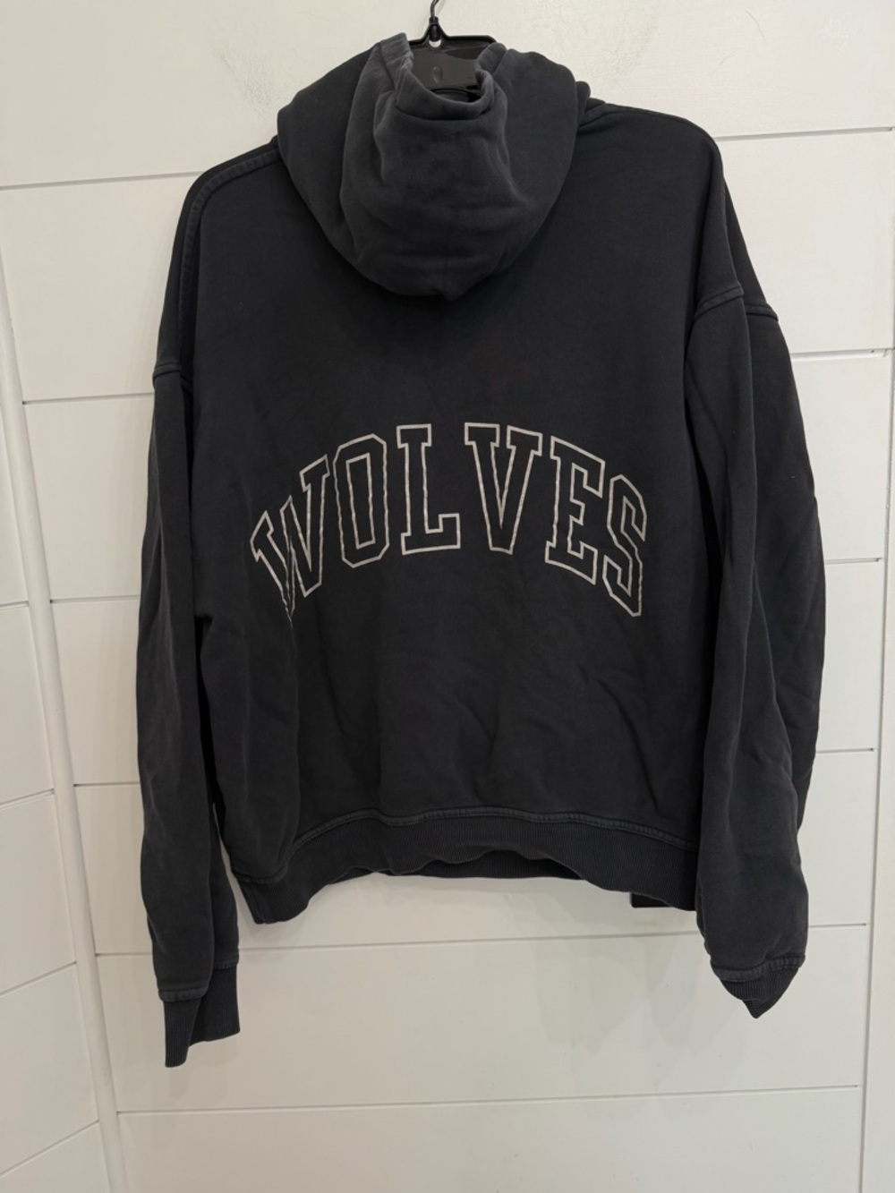Darc Sport Women's Black Wolves Club Pullover Hoodie Size Medium 36487 - Picture 3 of 9